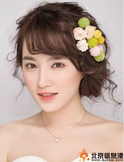 韩式新娘发型图片大全 演绎完美的新娘风格