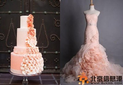 浪漫婚礼蛋糕图片集 简单同样浪漫出彩