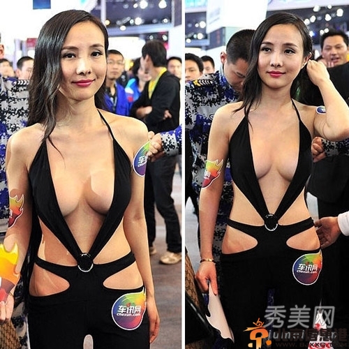 揭吴雨婵整容前后惊悚对比 真空透视长裙照曝光