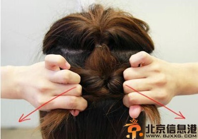 教你短直发简单编发教程 短发也能变女神