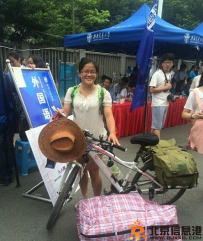 陆享璇个人资料微博近况 千里骑行抵四川引关注