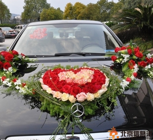 婚车装饰有学问 婚车是面子的象征