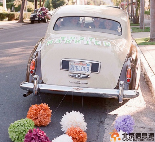 婚车装饰有学问 婚车是面子的象征