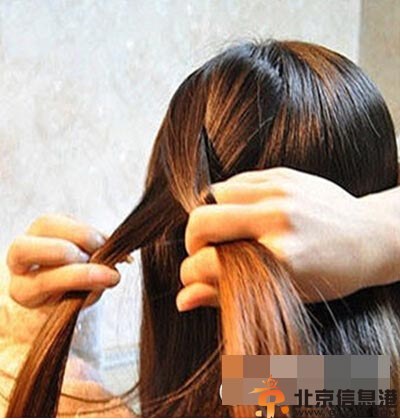 韩式辫子的编法图解 学习韩式辫子的扎法