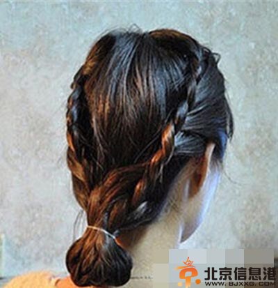 韩式辫子的编法图解 学习韩式辫子的扎法