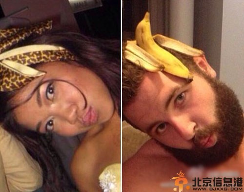 澳大利Jarrod Allen模仿女生照片 原图模仿图对比