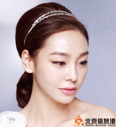 韩式新娘婚纱发型推荐 助你打造唯美新娘
