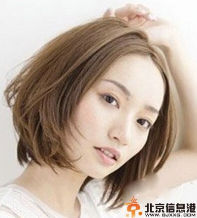 中分荷叶头发型图片大全 清爽可爱充满甜美气息
