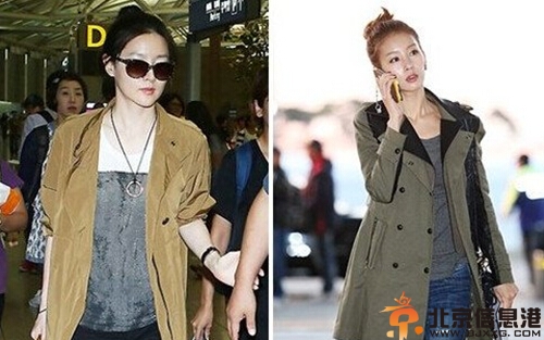 <a href='http://www.bjxxg.cn/ent/mingxing/' target='_blank'><u>韩国明星</u></a>机场街拍 装扮别有一番韵味