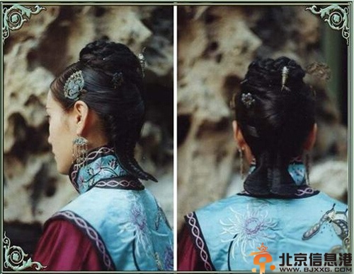 古装发型如何梳图解 清代发型教程分享