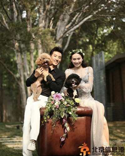 滕海滨张楠婚纱照曝光 滕海滨身高个人资料引关注