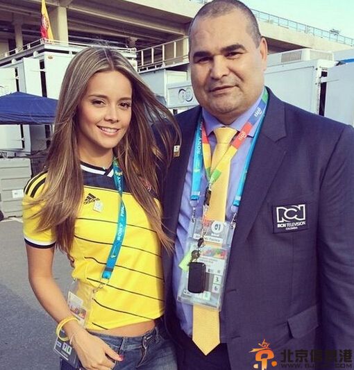 哥伦比亚美女记者Alejandra Buitrago资料照片 被封世界杯女神