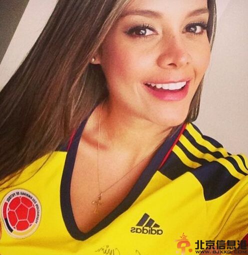 哥伦比亚美女记者Alejandra Buitrago资料照片 被封世界杯女神
