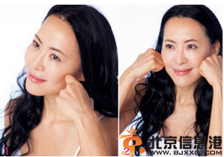 瘦脸按摩手法分享 将你瘦成小V脸