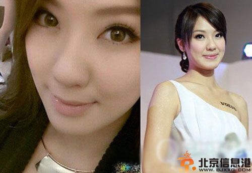 揭刘雨柔整容前后对比照片 其个人资料及李宗瑞事件受关注
