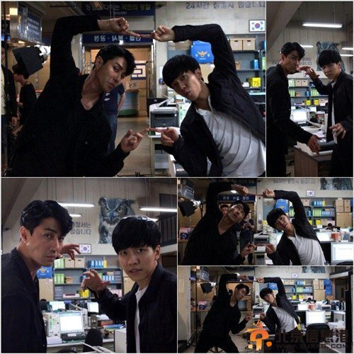 《你们被包围了》李胜基车胜元花絮照曝光 长腿欧巴变身2B青年?