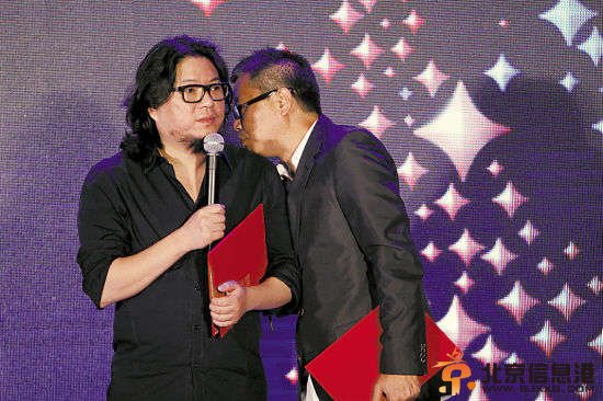 高晓松与宋柯当年一起加盟恒大<a href='http://www.bjxxg.cn/ent/yinyue/' target='_blank'><u>音乐</u></a>东方IC供图