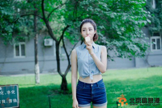 雪糕校花走红 符合当今宅男心对中女神的幻想【组图】