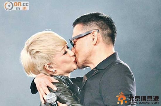 陈慧娴张学友激吻最抢镜 陈慧娴单挑男演员大跳贴身舞