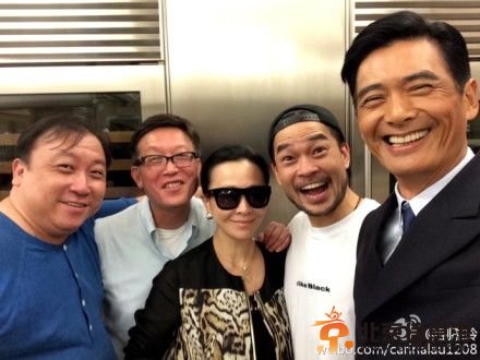 刘嘉玲周润发露牙甜笑:发哥一口好牙