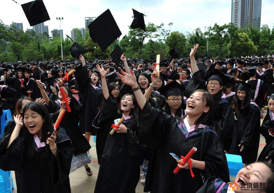 （新华网）（1）欢乐毕业季 成功就业时 