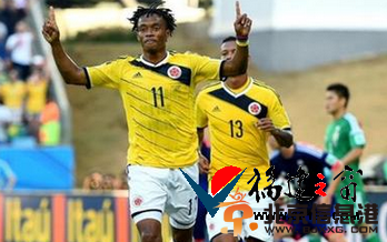 世界杯2014赛程16强对阵图出炉 哥伦比亚VS乌拉圭南美射手比拼的较量