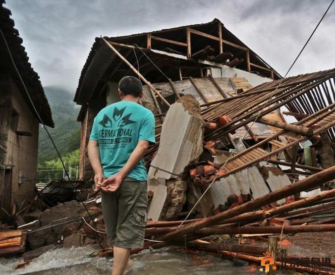 浙江遂昌遭遇洪涝 11乡镇3万多人受灾