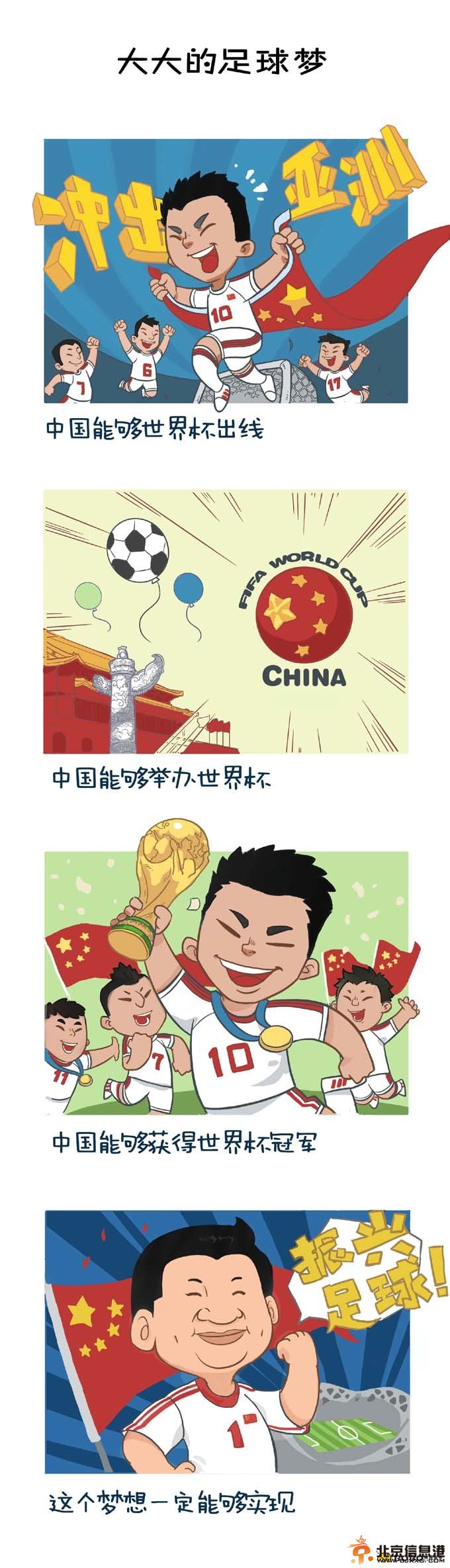 网友原创萌漫《大大与足球》