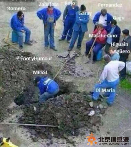 神PS看懂阿根廷现状 全队挖坑梅西苦填【图】
