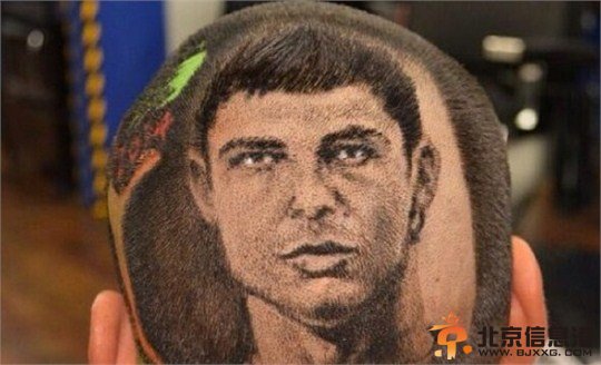 发型师剪出球星发型 栩栩如生与照片无差【图】