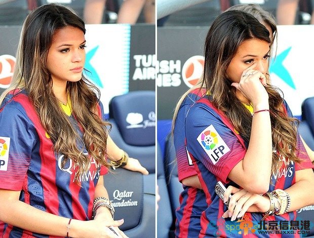 巴西太太团:内马尔女友楚楚可人 门神娇妻惊艳【图】