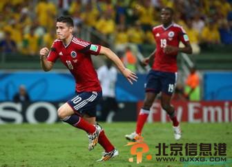 巴西胜哥伦比亚 J罗不哭超新星挥别世界杯