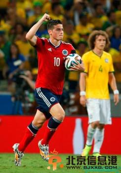 巴西胜哥伦比亚 J罗不哭超新星挥别世界杯