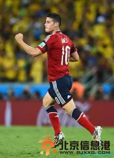 巴西胜哥伦比亚 J罗不哭超新星挥别世界杯