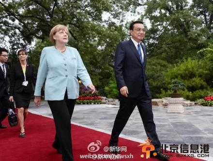 李克强以川菜款待默克尔 专门添菜水煮牛肉