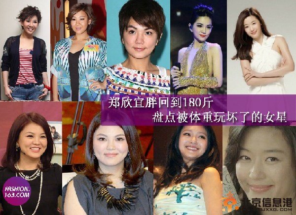 “励志姐”郑欣宜胖回180斤 胖<a href='http://www.bjxxg.cn/health/liangxing/' target='_blank'><u>女人</u></a>体重如弹簧且减且珍惜