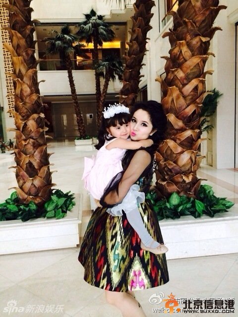 好舞蹈辣妈夺冠 性感辣妈古丽米娜生活照曝光 女儿萌翻网络