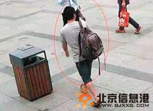 杭州警方公布的疑犯监控视频截图照片。