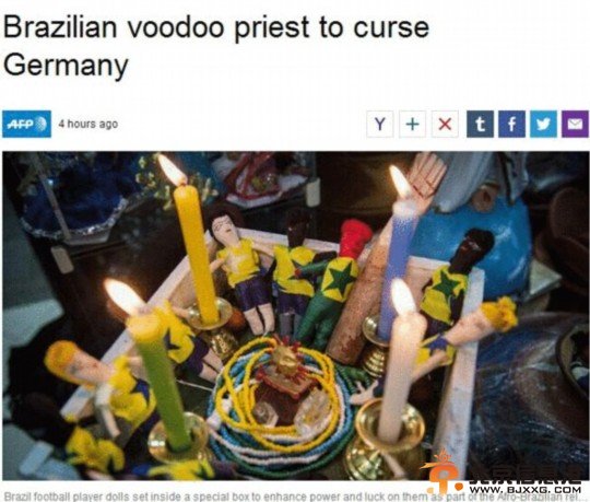 巴西巫师诅咒德国拜仁惊现神预测 三队员恐被扎小人