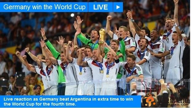BBC：德国终获世界杯第4冠  超级替补定冠军