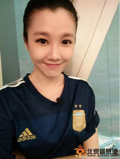 德国获世界杯冠军 央视女主播克死阿根廷