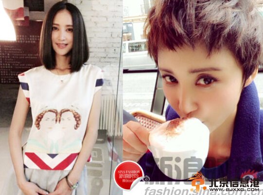 《绝爱》张歆艺齐肩中分造型讨喜