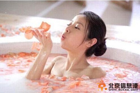 林心如出浴美照