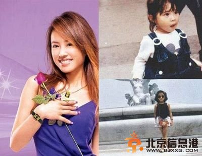 刘诗诗李小璐范冰冰 女星晒童年照称未整容