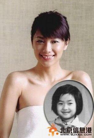 刘诗诗李小璐范冰冰 女星晒童年照称未整容