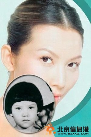 刘诗诗李小璐范冰冰 女星晒童年照称未整容