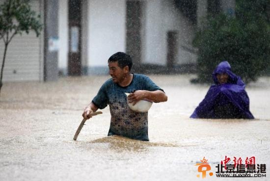 “麦德姆”导致多地风雨持续 山东辽宁将迎大暴雨