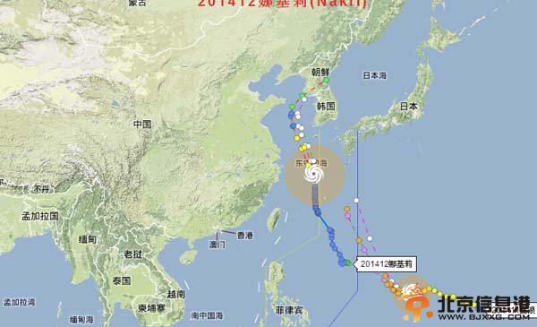 台风路径实时发布系统