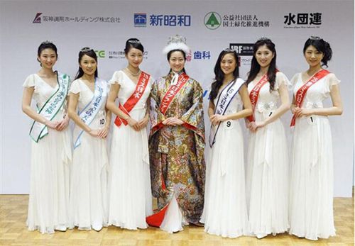 2015日本小姐大赛举行 22岁的大四学生夺魁【图】