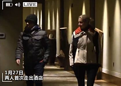 曝撒贝宁新恋情 与外籍金发女友共度三天假